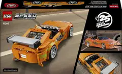 LEGO® Speed Champions 77260 The Fast and The Furious Toyota Supra MK4 - 4