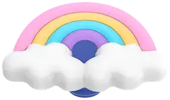 Popsockets puhelinpidike PopGrip Rainbow Fluff - 8