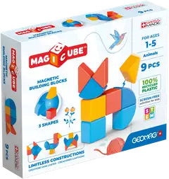 Geomag Magicube Eläimet magneettiset rakennuspalikat 9 osaa - 1