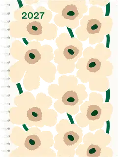 Marimekko Taskukalenteri 2027 13x9,5 cm Unikko - 1