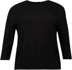 House naisten 3/4-hihainen trikoopusero 213HP30605, D-mitoitus - Black - 1