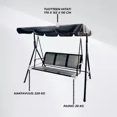 Lykke pihakeinu elegance, musta - 2