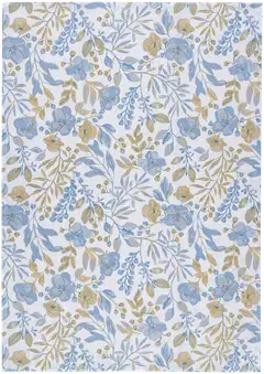 House keittiöpyyhkeet Florals 50x70 cm vaaleansininen 2 kpl - 2