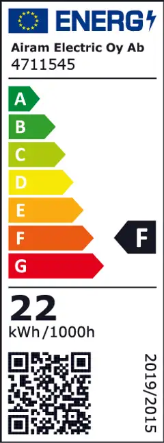 Airam LED-loistelamppu T8 kirkas valkoinen 21,4W G13 2200LM 4000K - 3