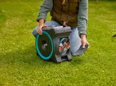 GARDENA  Letkukela Dual Manual M 20 m, seinäkiinnitys / siirrettävä - 7