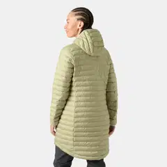 Helly Hansen naisten pitkä kevytvanutakki Sirdal Long Hooded Insulator 63503 - Light Lav - 4
