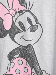 Disney naisten yöpaita DS60804 - Light Grey Melange - 4