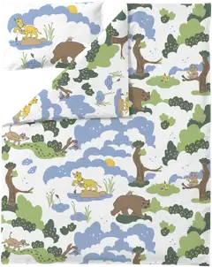 Finlayson lasten pussilakanasetti Seikkailu 120X160+40X60 multiväri - 1