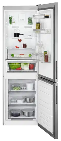 AEG jääkaappipakastin RCB632E9MU, korkeus 186 cm, teräs - 4