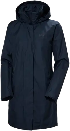 Helly Hansen naisten kevytvanutakki Vancouver Ins Raincoat - Navy - 1