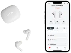 Denon nappikuulokkeet valkoinen - 9