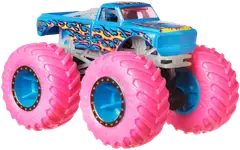 Hot Wheels Monster Trucks Glow In The Dark 10 Kpl - 3