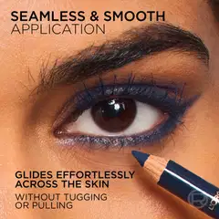 L'Oréal Paris Haute Couleur Silmänrajauskynä 120 Brun Leather 1,2 g - Bleu Suede - 8