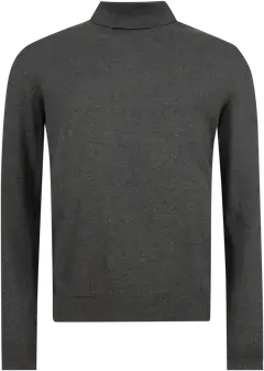 TEX miesten pooloneule puuvillaa I992457 - GREY DARK - 1