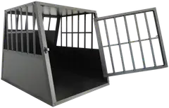 Trekker koiran kuljetushäkki M 65x90x69,5 cm musta - 2
