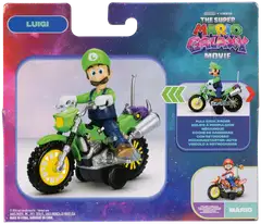 Mario Movie 2 figuuri ja moottoripyörä Wave 1, erilaisia - 6