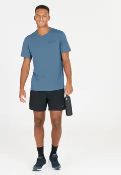 ENDURANCE Abdon M Melange S/S Tee miesten t-paita - 2257 Blue Heaven - 3