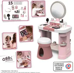 Smoby My Beauty Dressing Table, kampauspöytä kauneusleikkeihin - 2