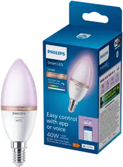 Philips Smart Lighting LED-filamenttilamppu 5W C37 E14 2200-6500K 470lm RGB - 1