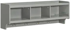 SoBuy seinänaulakko harmaa FHK28-HG - 3