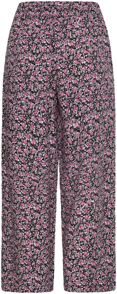 B.young naisten housut Bymmjoella crop - BLACK/PINK DITSY - 2
