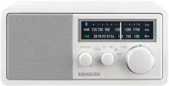 Sangean WR-11BT+ bluetooth pöytäradio valkoinen - 2