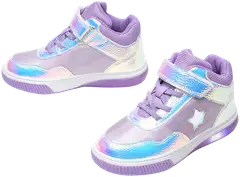 Dinsko lasten vilkkukengät Jona Bling Shiny - Lilac - 3