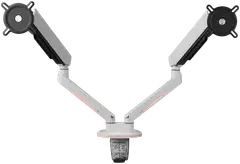 One For All DM8220 RGB Monitorivarsi kahdelle näytölle, valkoinen - 4