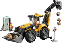 LEGO® City Great Vehicles 60480 Keltainen traktorikaivuri - 2
