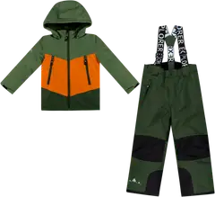 Ciraf lasten tekninen toppatakki ja toppahousut Palkit 252C36252D - KombuGreen - 1