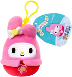 Squishmallows 9 cm Hello Kitty ja ystävät Kawaii Tokyo klipsipehmo - 3