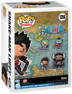 FUNKO POP! Vinyylihahmo: One Piece Snake - Man Luffy - 2