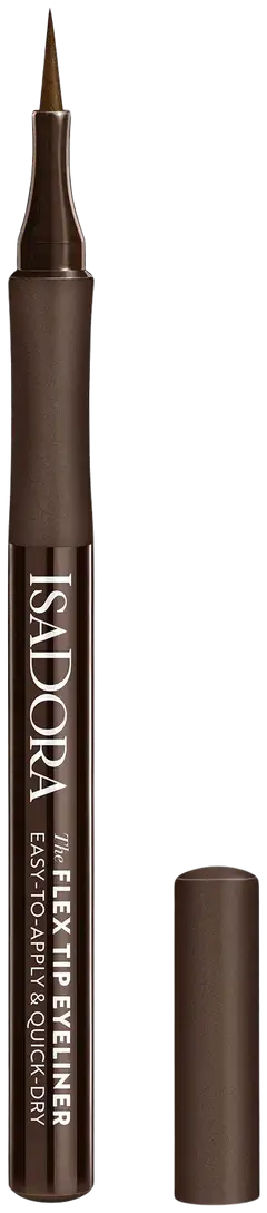 IsaDora Flex Tip Eyeliner silmänrajaustussi 83 Hot Chocolate 1 ml - 1