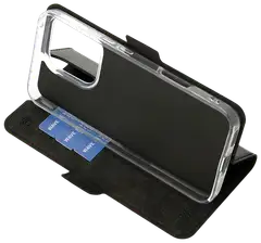 Wave Book Case, Honor 400 Lite, Musta - 5