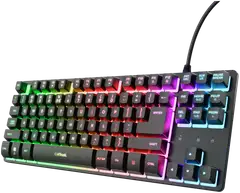 Trust Pelinäppäimistö GXT 833 Thado TKL musta - 1