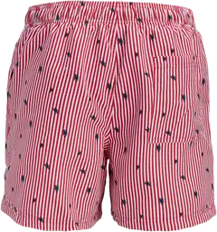 JJ REBEL miesten uimashortsit Jrebhawaii - True Red - 2