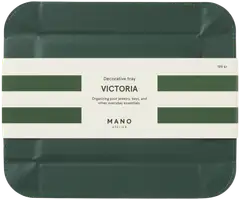 MANO ATELIER Koristetarjotin Victoria, tummanvihreä - 2