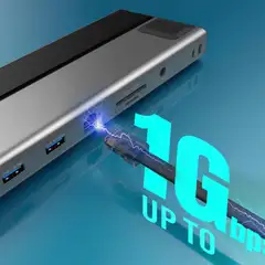 J5 Create USB4 4K kolmen näytön telakka - 4