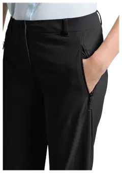 Jack Wolfskin naisten housut Hikeout - BLACK - 6