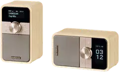 Sangean radio Bluetooth yhteydellä DDR-8, valkoinen tammi - 3