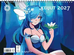 Ajasto seinäkalenteri Keijut - 1