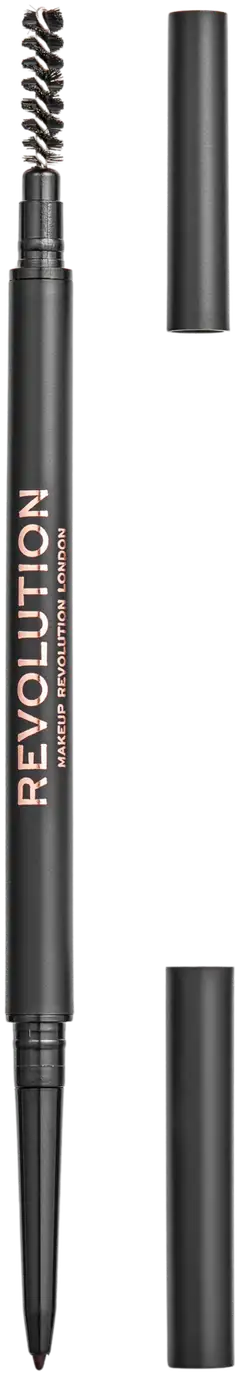 Revolution precise brow kulmakynä 5g tumman ruskea - Dark brown - 1
