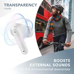 MusicSound langattomat vastamelunappikuulokkeet Numia vaalea sininen - 5