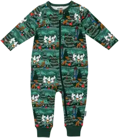 Moomin by Martinex vauvojen pyjama Pihajuhla 590100 - VIHREÄ - 1