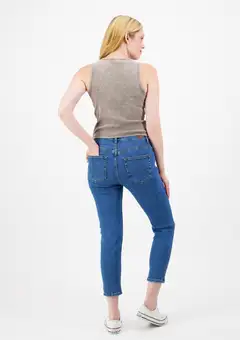 Lee Cooper naisten farkut Lc 09 Ankle 2233 Slim Fit - SININEN - 4