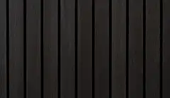 Maler Louvre uritettu rimasisustuspaneeli MDF 12x195x2500 ympäripontattu melamiini Grafiittitam 1,46m2 - 2