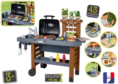 Smoby Garden Kitchen, leikkikeittiö kesäkokkailuun - 3