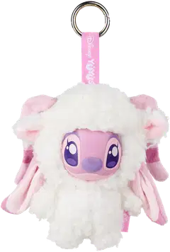 Simba Walt Disney YuYus Stitch tai Angel, maskottipehmo, 12 cm, laukkuun, reppuun tai avaimenperään - 9