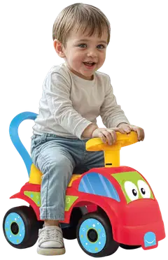 Dolu hymyilevä potkuauto - 2