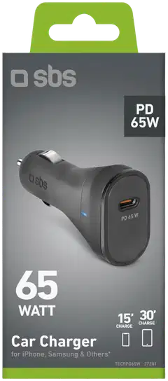 SBS autolaturi Usb-C Pd 65 W - 2